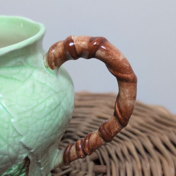 Vintage Carlton Ware Foxglove Milk Jug Creamer Pitcher MCM Made In England - Picture 10 of 11